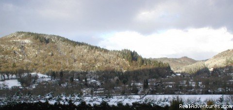 View from Bryn Bella - Winter | Charming Victorian Guest House in the Snowdonia | Image #4/10 | 