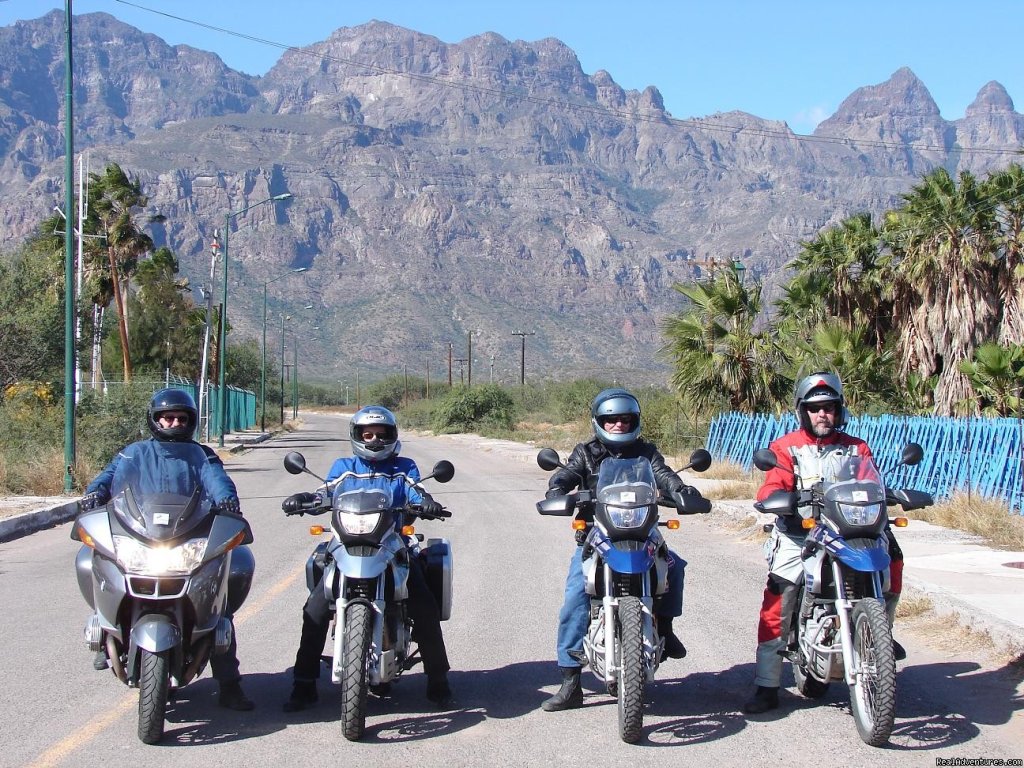 Sierra Gigante (background) | Tour Mexico's Baja Peninsula by Motorcycle | Image #14/24 | 