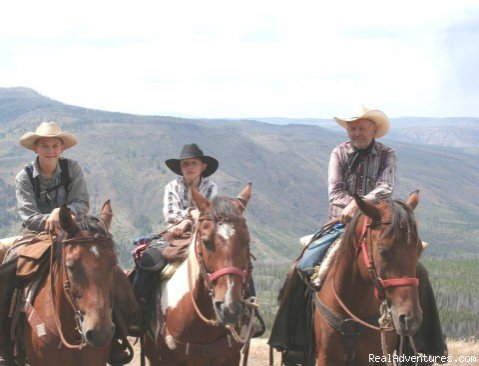 Bob Lantis & grandsons Levi & Wyatt | Wilderness Horseback Pack Trips | Image #19/23 | 