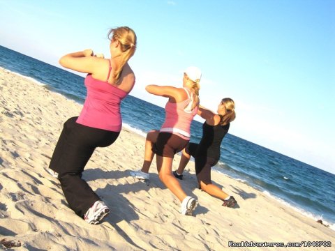 Lunges on the Beach