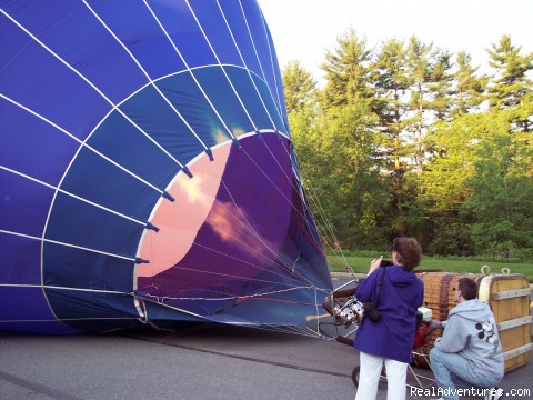 Hot Air Balloon Rides Patriot's Live Free to Fly Now thats hot!