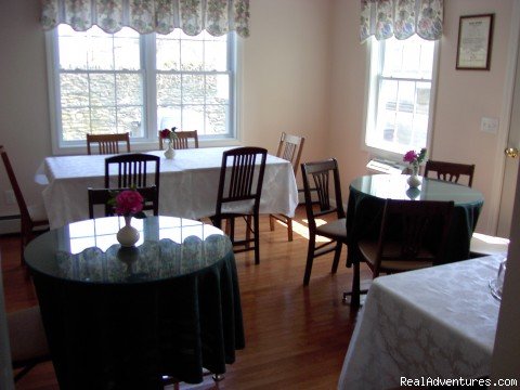 Dinning Room | Historical B & B in the heart of Newport, RI | Image #2/8 | 