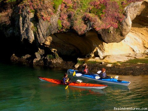 Sea kayaking in the Outer San Juan Islan