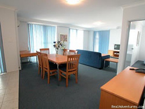 Lounge & dinning areas | Blacktown Waldorf Serviced & Furnished Apartments | Image #2/7 | 
