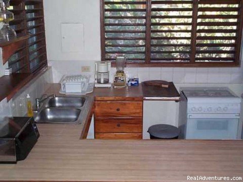 Immaculate Cottage Kitchen | Nirvana On The Beach, Negril Jamaica | Image #11/22 | 