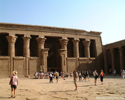 Edfu Temple in Egypt, by marvelous egypt travel