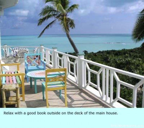 Deck with view | Voted most exclusive luxury estate on Little Exuma | Image #6/8 | 