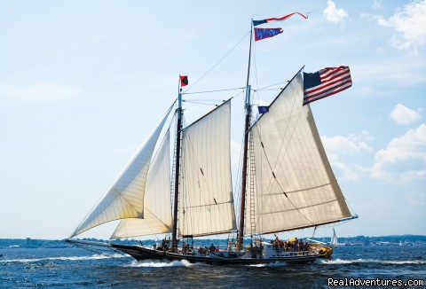 Sail the Maine Coast on the Schooner Stephen Taber 139 years and still beautiful