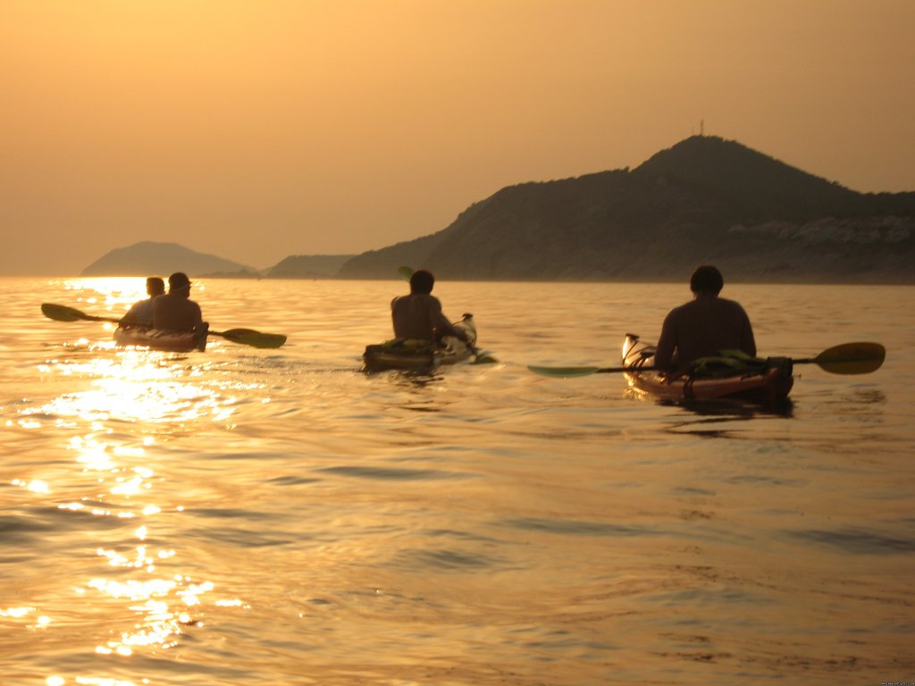 Sunset Paddle | Croatia: Kayak, Cycle, Hike: 1 Day-1 Week Tours | Image #7/19 | 