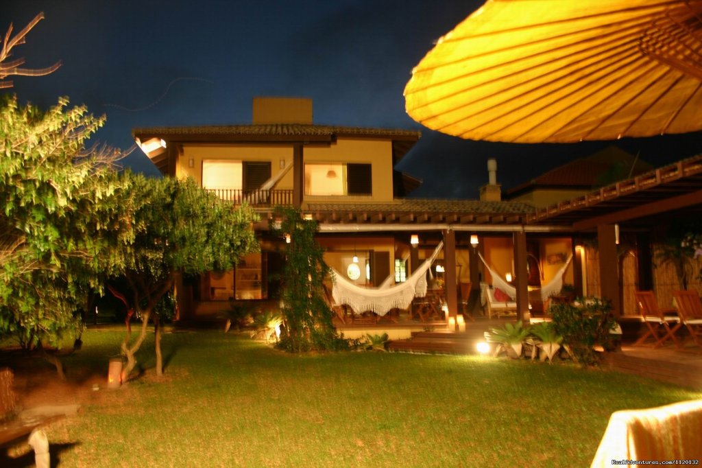 Front view at night | Romantic Weekend Getaways at a Beachfront B&B | Image #14/15 | 