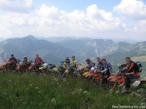 Explore rural Romania by ENDURO bike.