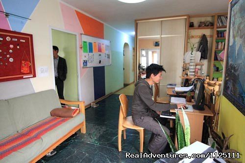 Lobby | Feel your home at Idre hostel | Ulaanbaatar, Mongolia | Youth Hostels | Image #1/6 | 