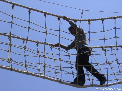 ADVENTURE OUTINGS ON WEEKENDS: Burma Bridge at Emerald Isle resort
