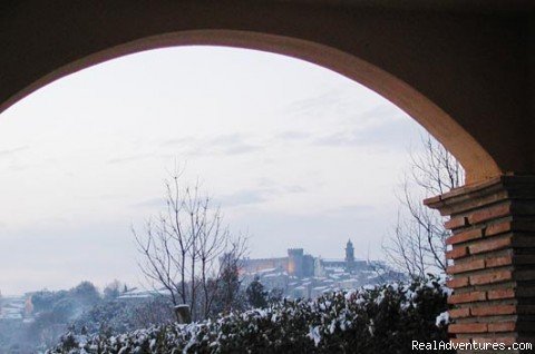Portico View | B&B ai Gatti del Castello (B&B the Castle's Cats) | Bracciano, Italy | Bed & Breakfasts | Image #1/4 | 