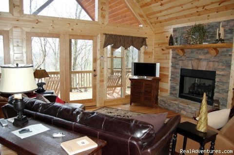 Luxury Cabin, FREE Night, Firepit, Mtn Views, NEW | Image #12/18 | 