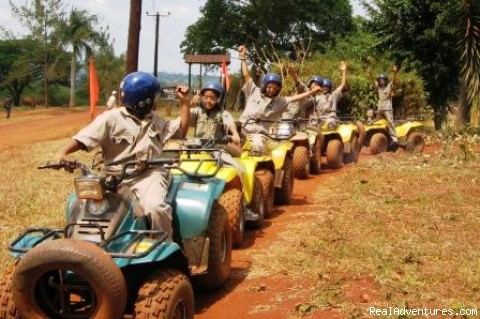Roar of de Nile Guided ATV / Quad Bike Safaris: Kids Quads
