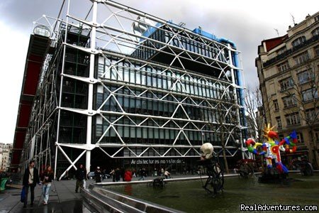 Afternoon visits in Paris - at Beaubourg