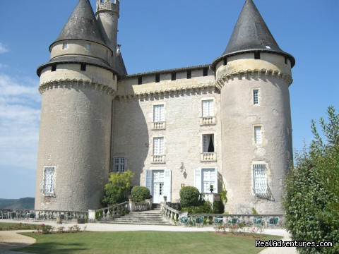 self guided cycling in south west france: Chateau Montfort