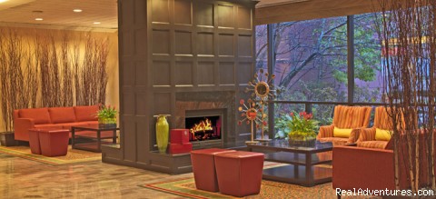Ann Arbor Marriott Ypsilanti at Eagle Crest Resort: Marriott's Great Room Lobby