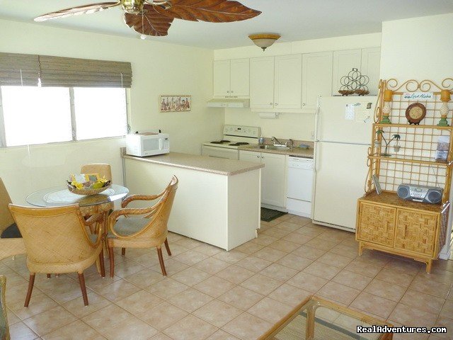 Well-stocked kitchen has everything you'll need! | OCEAN VIEW FROM ALL ROOMS-Top Floor, End Unit | Image #3/18 | 