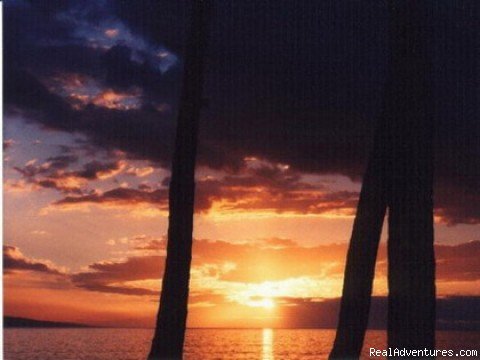 The end to another perfect day on Maui | OCEAN VIEW FROM ALL ROOMS-Top Floor, End Unit | Image #18/18 | 