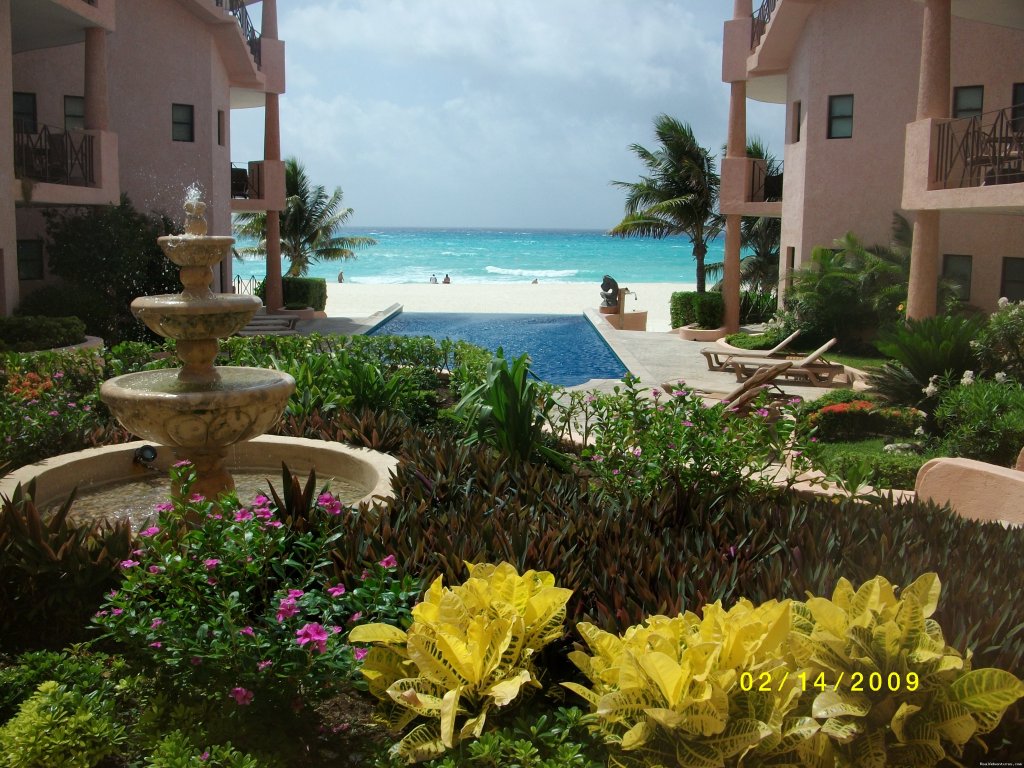 Court Yard | Special Luxury 3 Bedroom Penthouse on Beach | Abasolo, Mexico | Vacation Rentals | Image #1/16 | 