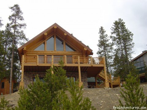 Front View | Ski and Stay at a Log Home with Breathtaking Views | Winter Park, Colorado  | Vacation Rentals | Image #1/4 | 