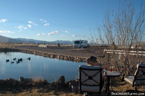 Wild West Getaways At Rusty's RV Ranch: Large Sites / 2 Pond