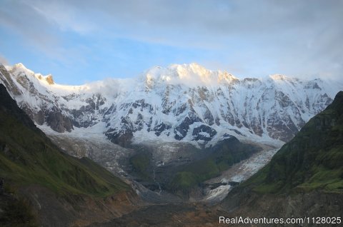 View of Annapurna Base Camp