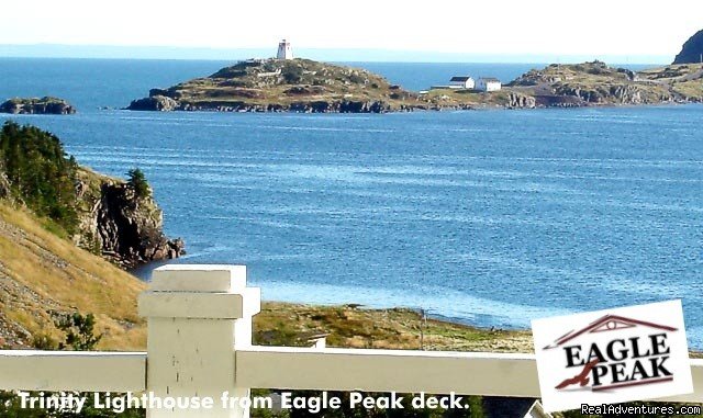 Deck View, Eagle Peak, Trinity East | Newfoundland Vacation Homes | Trinity East, A0C 2H0, Newfoundland  | Vacation Rentals | Image #1/11 | 