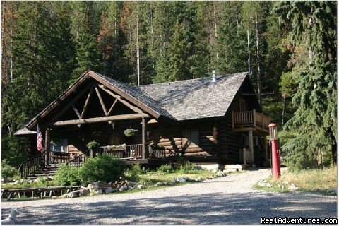 The Main Lodge | Small Authentic Old West Guest Ranch Experience | Gallatin Gateway, Montana  | Wildlife & Safari Tours | Image #1/8 | 