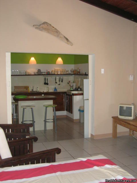 Bedroom and livingroom of apartment | Sunny Bonaire vacation rentals | Image #6/6 | 