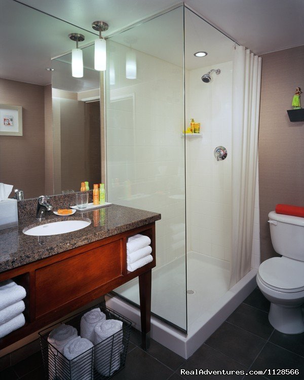 The Curtis - bathroom | the Curtis - a DoubleTree by Hilton | Image #7/12 | 