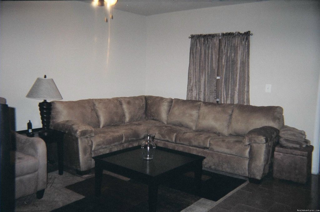 Living Room w/large Queen Sect. Sofabed | Luxury Urban Condo Near DC Attractions & Golfing | Image #3/5 | 