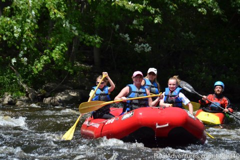 Guided Whitewater Rafting on the Lehigh River