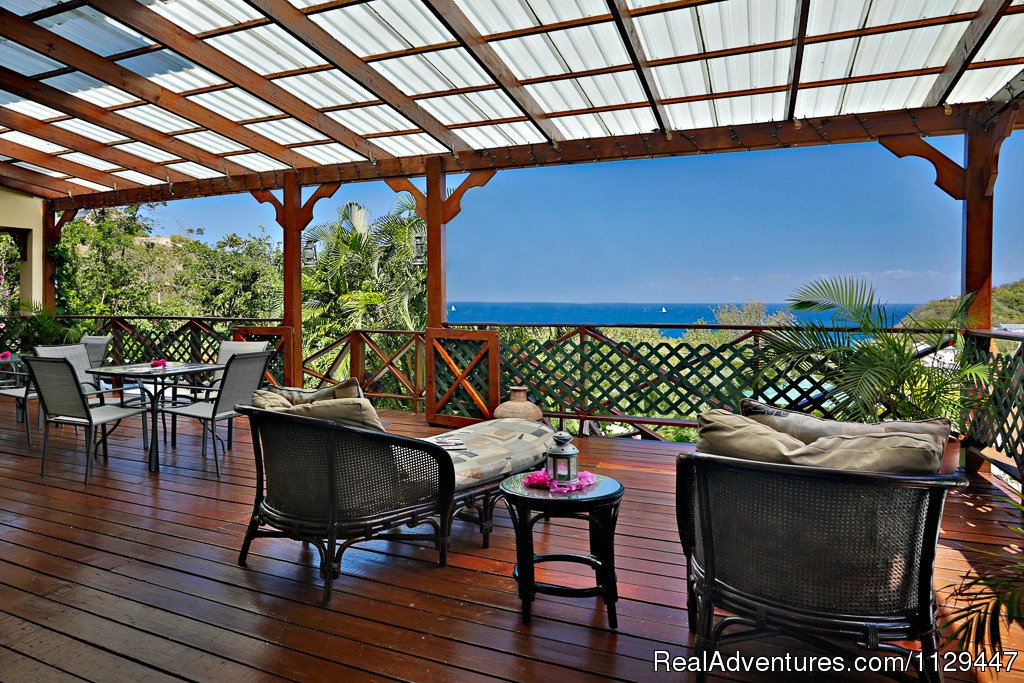 Deck with view | Villa Capri for retreats, wedding, birthday, group | Image #21/21 | 