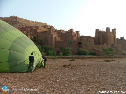 Ciel d'Afrique, Hot Air Balloon over Morocco Photo 
