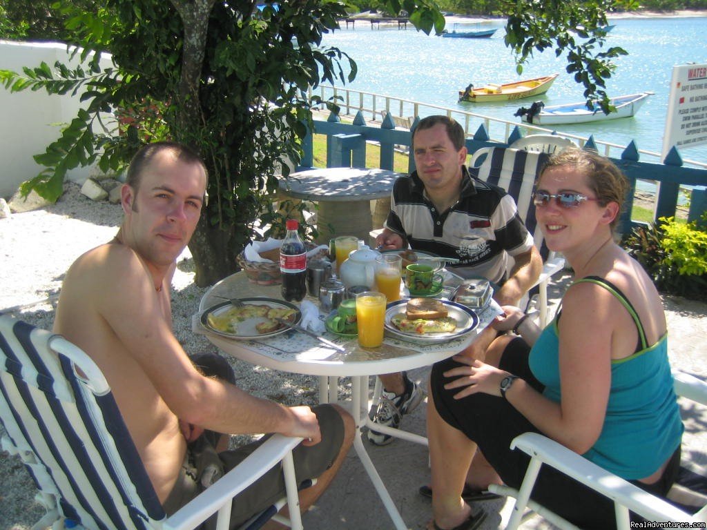 Breakfast on the verandah | Miller's Guesthouse Tobago W.i | Image #4/6 | 