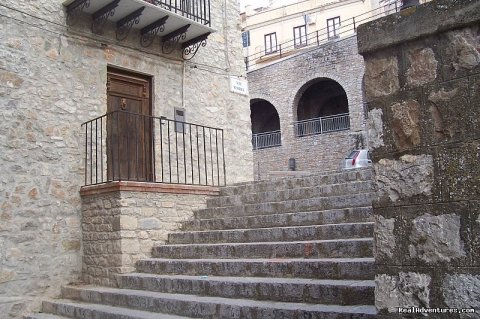Our house in the center of Caccamo