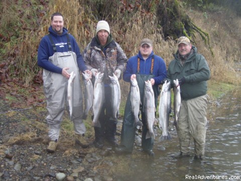 Guided Sportfishing Trips for Salmon & Sturgeon Cowlitz River Steelhead