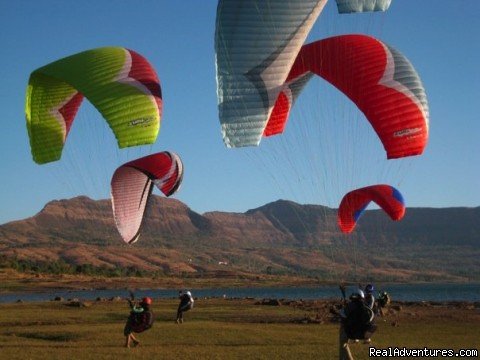Kiting by Pavana Lake | Fun and Flying!!! | Kamshet, India | Hang Gliding & Paragliding | Image #1/1 | 