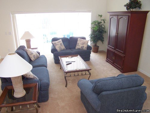 LIVING AREA | Fantastic Family House To Rent Davenport Orlando | Image #6/17 | 
