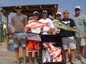 Family Fishing, Gulf Shores, Orange Beach, Al. | Orange Beach, Alabama | Fishing Trips