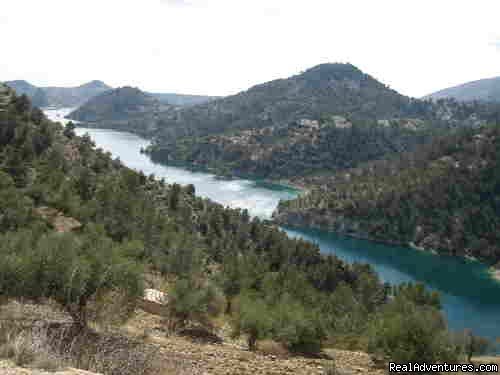 View of the lakes from The cource of the Rio Castril | Riding holiday in spain | Image #7/8 | 