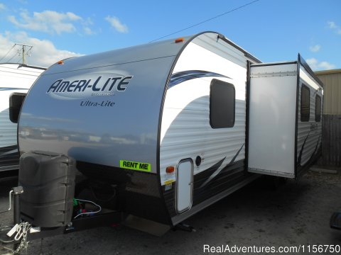 NEW  2015 Ameri-lite travel trailers for rent