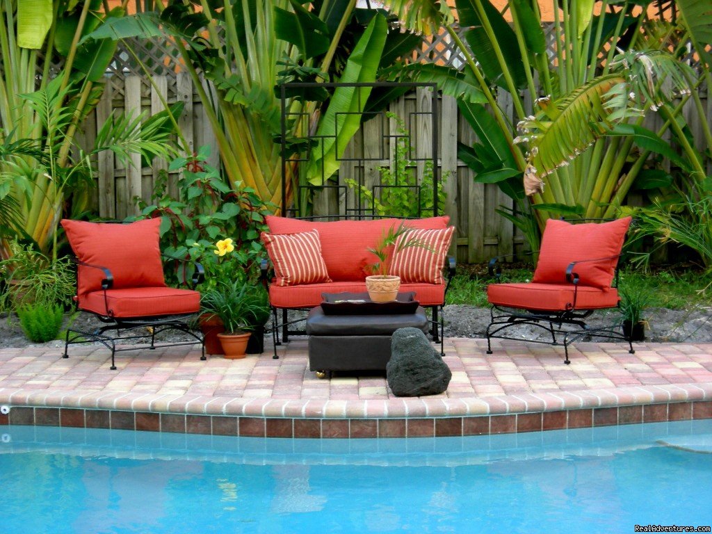 Lagoon Lounge | Tranquil Tropical Guest House | Fort Lauderdale, Florida  | Vacation Rentals | Image #1/5 | 
