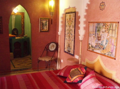 Riad Basma is a nice and relaxing Hostel Riad : room Zara