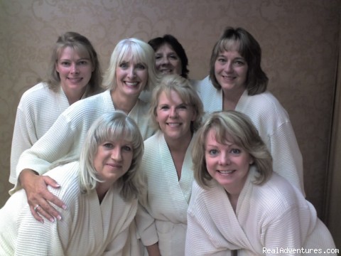 Women's Retreat Maui Hawaii: The spa day portion of the workshop!!