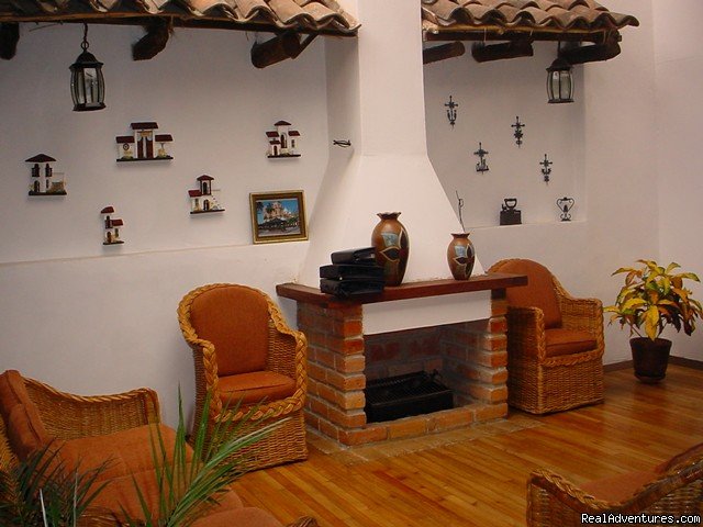 One of the living areas for guests | Casa Ordoñez is a colonial spanish house B&B | Cuenca, Ecuador | Hotels & Resorts | Image #1/1 | 