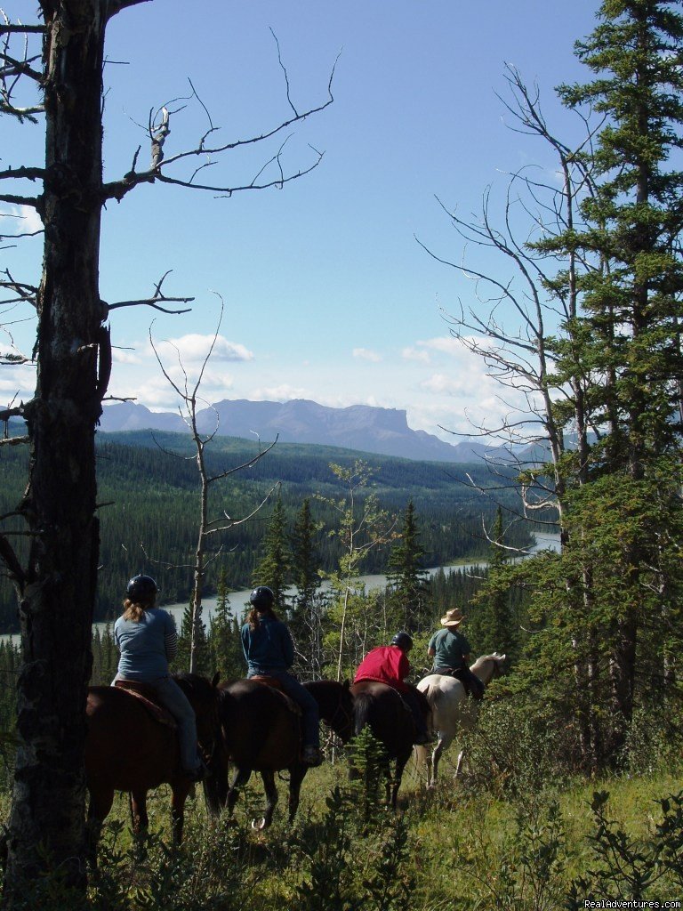 Athabasca River Ridge Trail | Old Entrance Cabins & Trail Rides Near Jasper Park | Image #2/12 | 